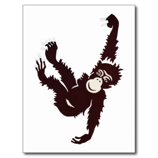 Hanging Baby Monkey Template Images & Pictures - Becuo