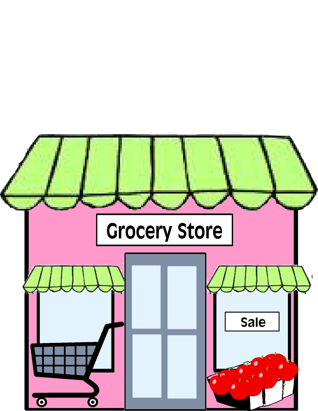 grocery shop; clipart | Clipart Panda - Free Clipart Images