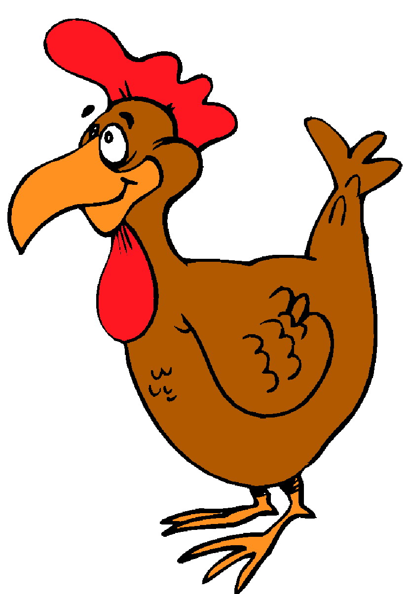 clip art cartoon chicken - photo #42