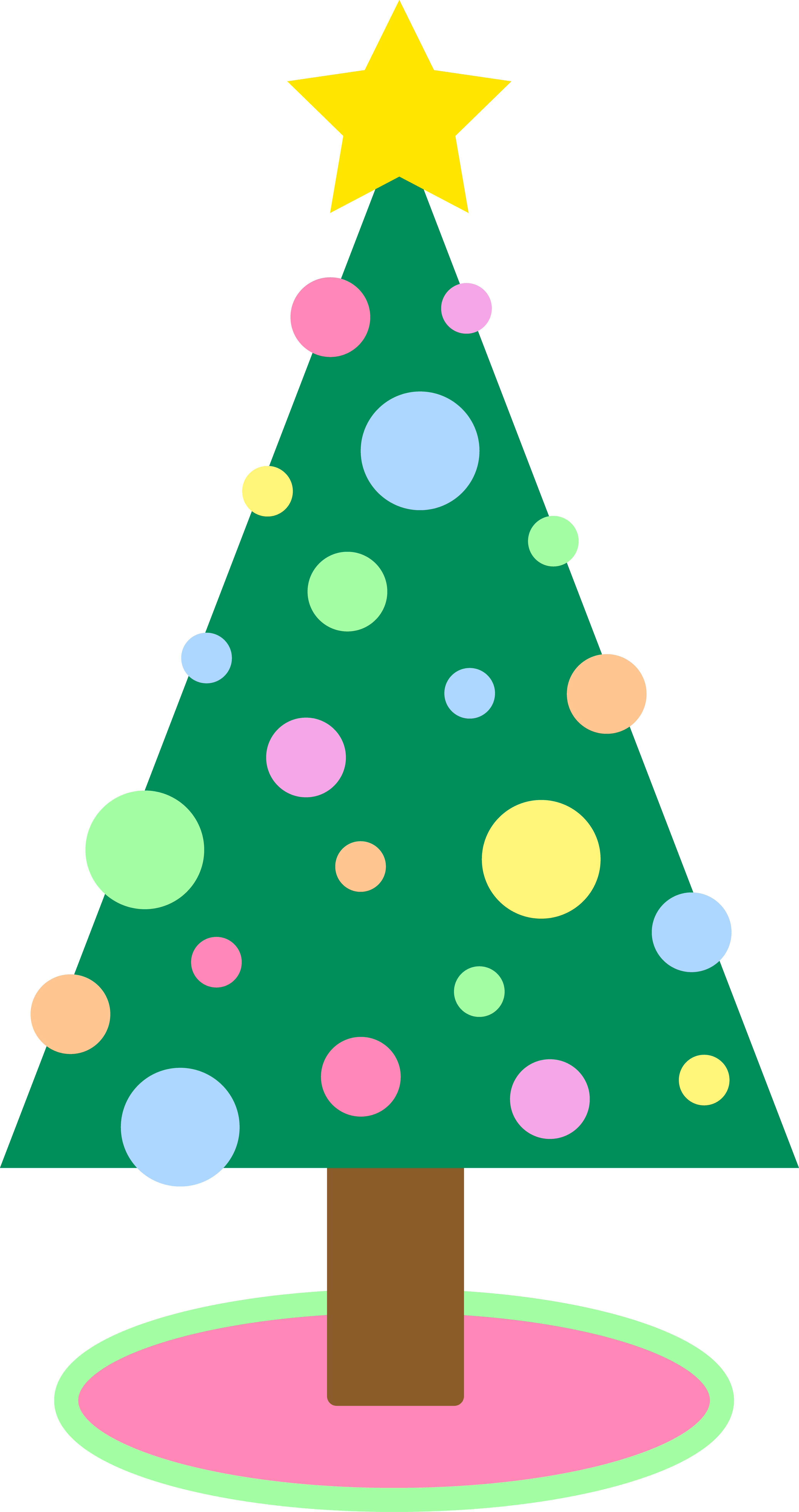 clipart christmas tree corel - photo #36