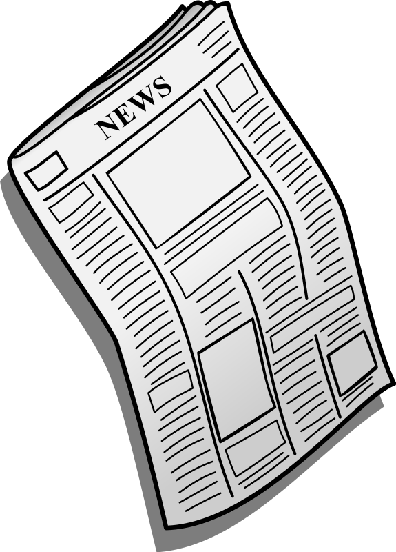 Free to Use & Public Domain Newspaper Clip Art