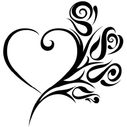 Cool Heart Designs To Draw - ClipArt Best