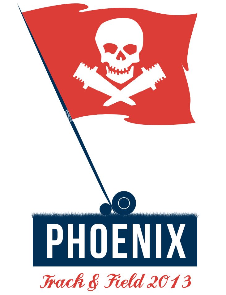 Kevin Jantzer » Shirt Design for Phoenix Track & Field 2013