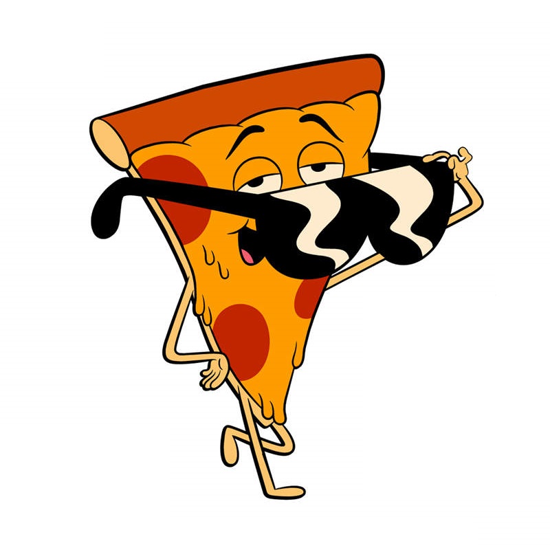 Cartoon Eating Pizza Clipartsco.