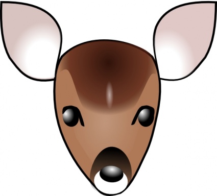 Deer Head clip art - Download free Other vectors