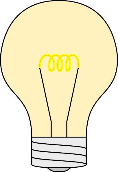 Light Bulb clip art Free Vector / 4Vector