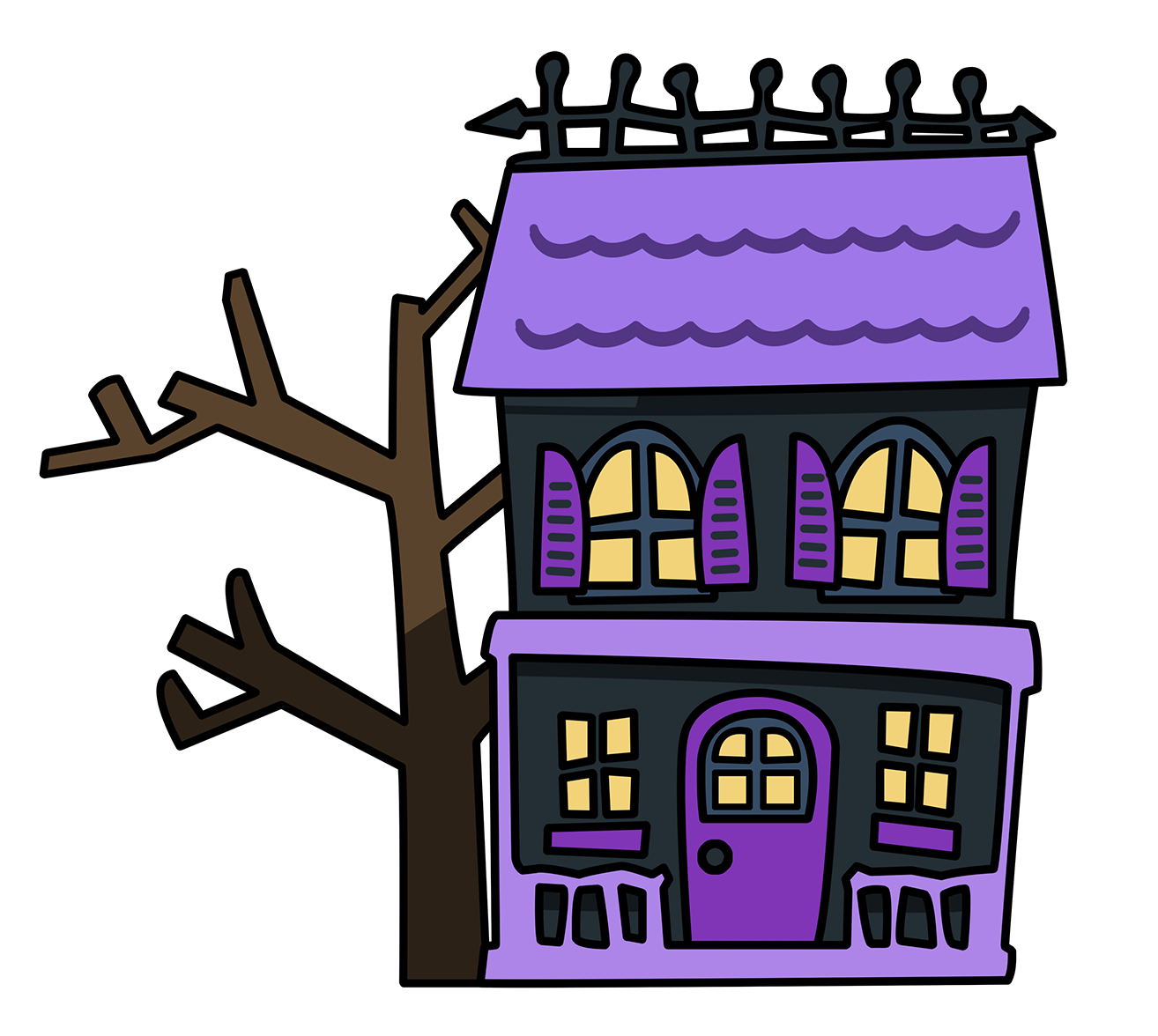 Free to Use & Public Domain Haunted House Clip Art - ClipArt Best ...