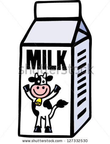 Milk Carton Clipart Black And White | Clipart Panda - Free Clipart ...