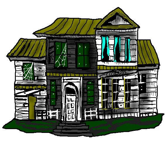 clipart haunted house - photo #25