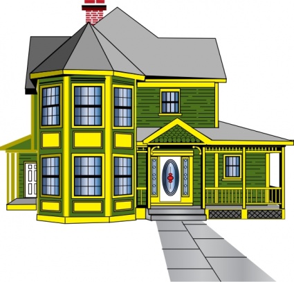 Gingerbread House clip art - Download free Cartoon vectors