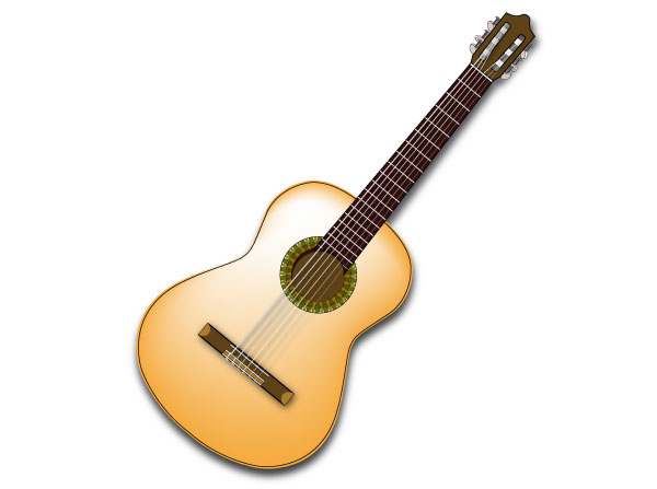 001-Spanish Guitar Vector | Free Vector Graphics Download | Free ...