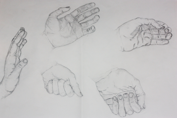 Fine Art // Evolution of Hand Graphite Drawing on Behance