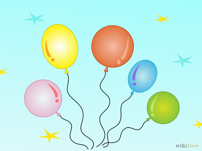 How to Draw Balloons: 4 Steps (with Pictures) - wikiHow