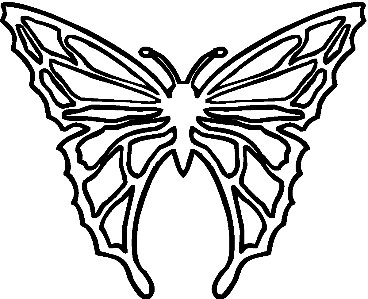 Monarch Butterfly Template Cliparts co