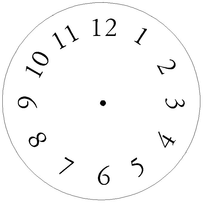 clock face template | Coloring pages & clip art | Pinterest