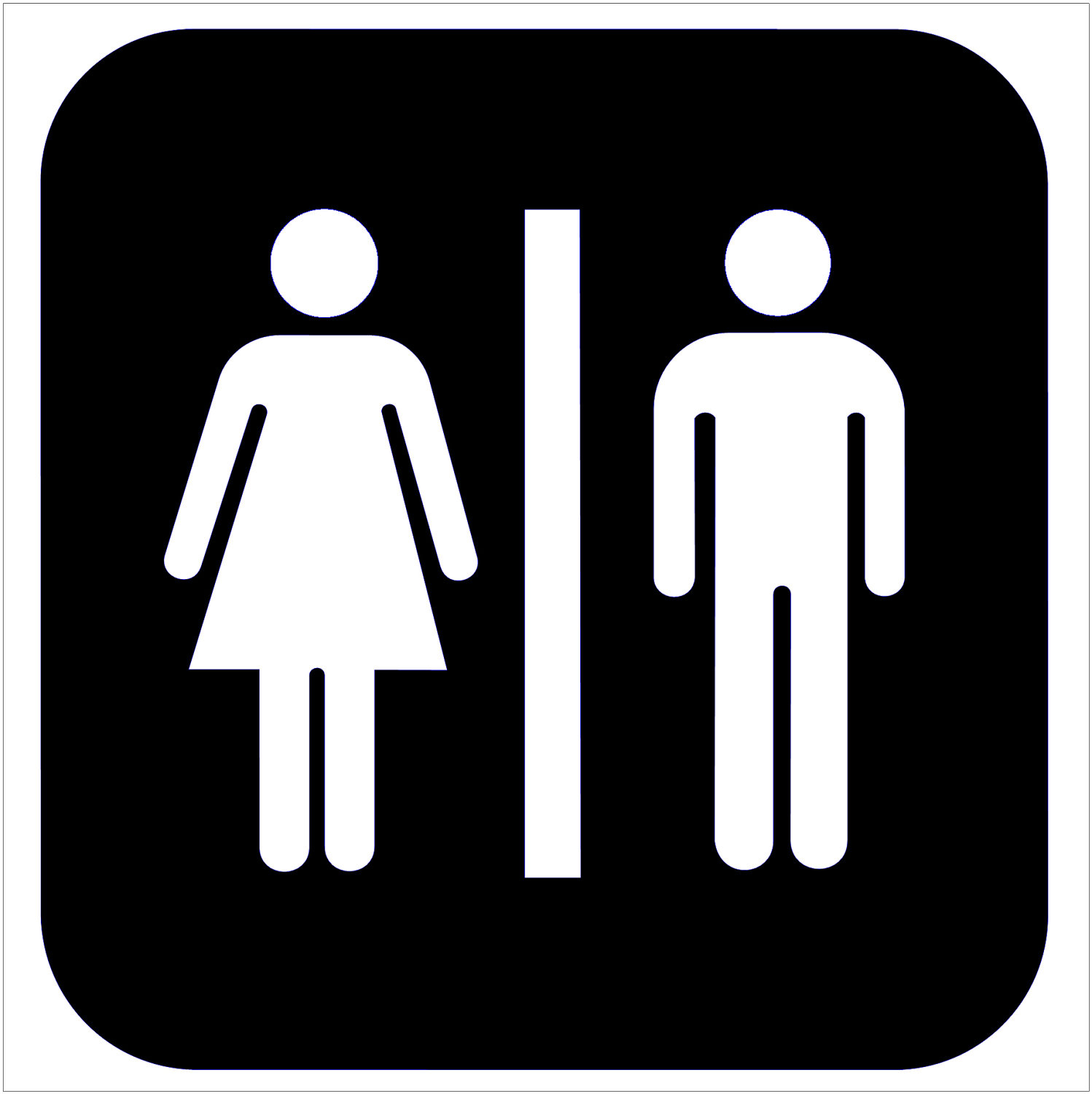 Washroom Sign - ClipArt Best