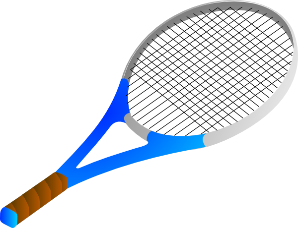 Tennis Racket Clip Art at Clker.com - vector clip art online ...