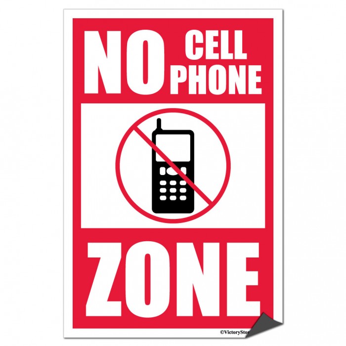 Printable No Cell Phone Sign Cliparts co