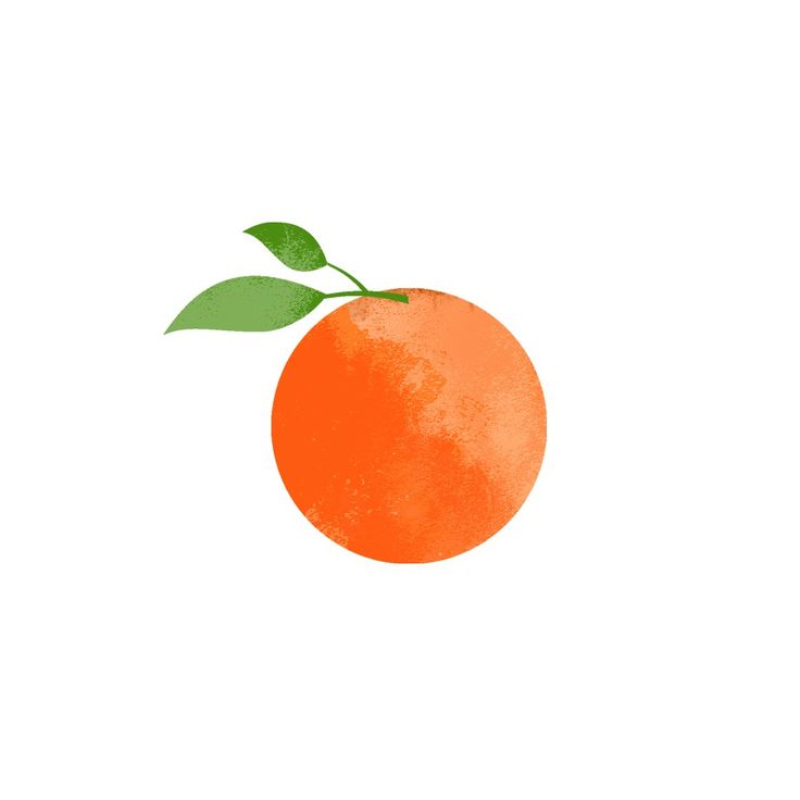 orange illustration inspiredbyliana.com | ORGANGE | Pinterest