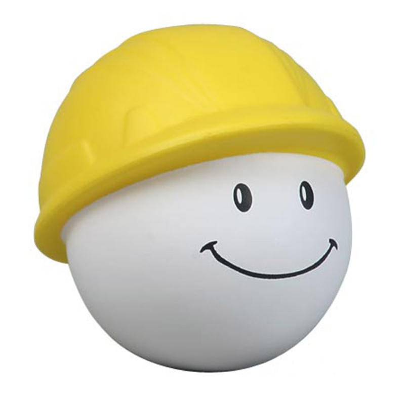 Squeeze Hard Hat Stress Ball Keychains - Custom Printed | Save up ...