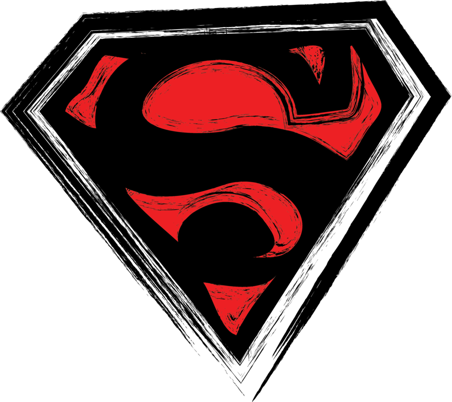 Grunge Superman Symbol by RedSummer2113 on deviantART
