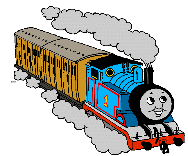 Pix For > Thomas The Train Clip Art