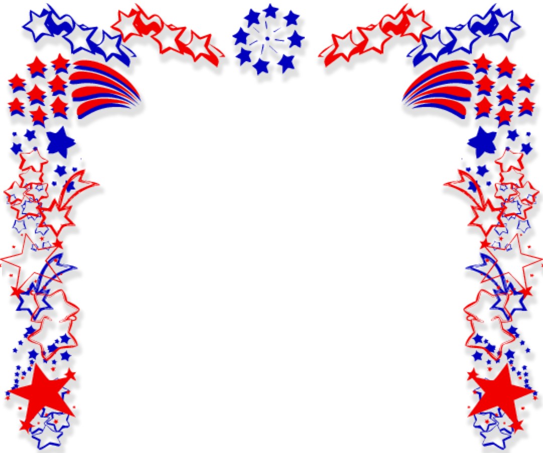 clipart american flag border - photo #45