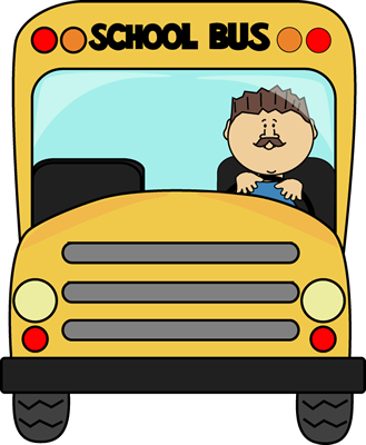 School Bus Driver Clip Art - School Bus Driver Vector Image
