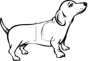 Outline Of A Dog - Cliparts.co