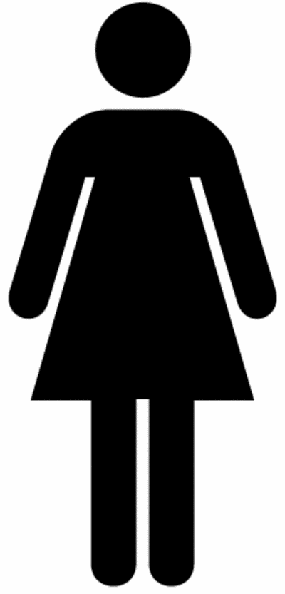 Female Toilet Sign Images - ClipArt Best