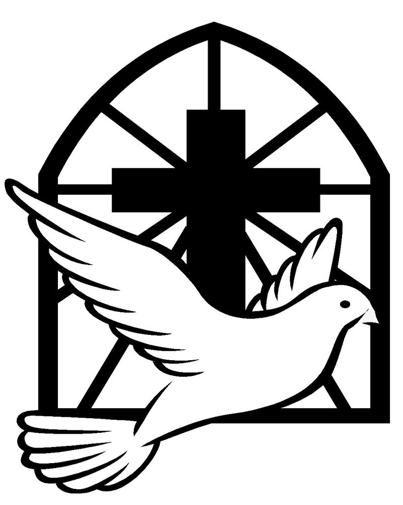 Cross with dove