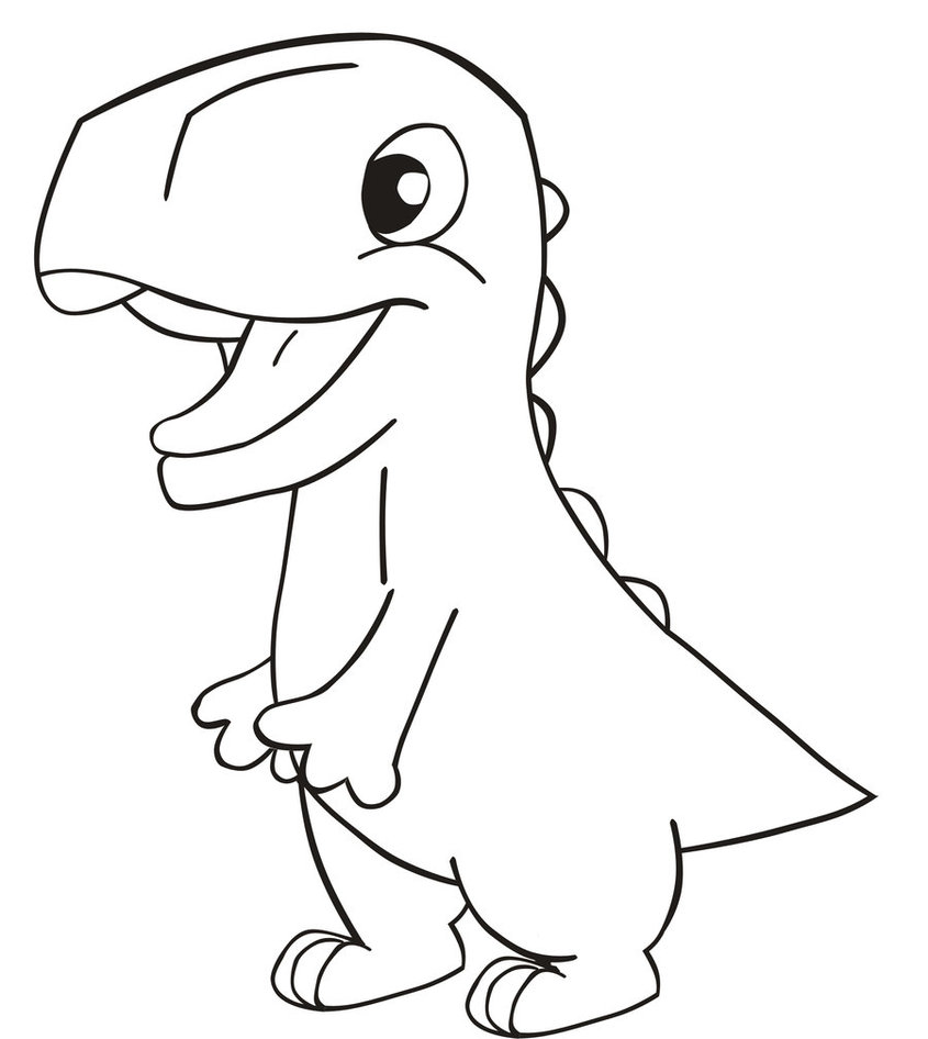 Dinosaur Line Drawing Cliparts.co