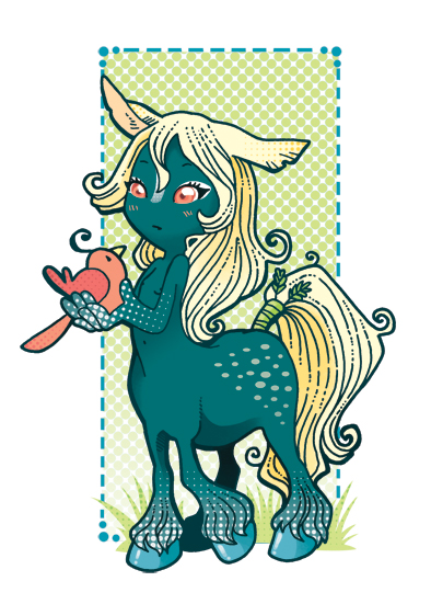 The little female centaur by blackBanshee80 on deviantART