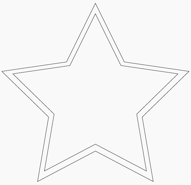 Blank Star Template - ClipArt Best