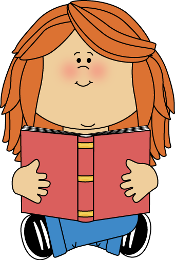 free clipart girl reading - photo #30