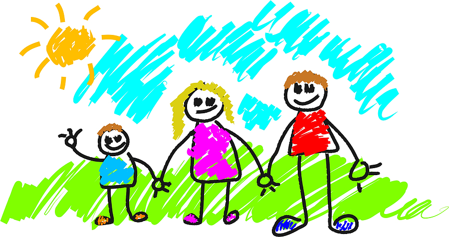 Family Cartoon Of 4 - ClipArt Best