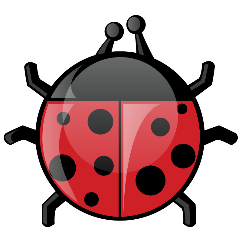 ladybug flying clipart - photo #6