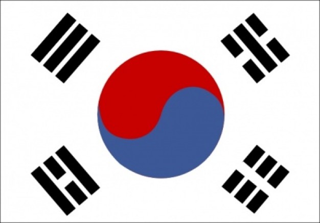 South Korea clip art Vector | Free Download