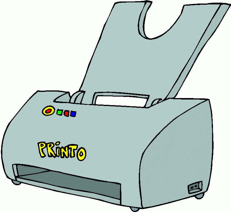 free Printer Clipart - Printer clipart - Printer graphics - Page 1