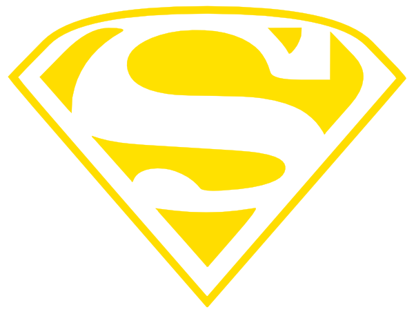 Wildcats Superman Logo(gold Only) clip art - vector clip art ...