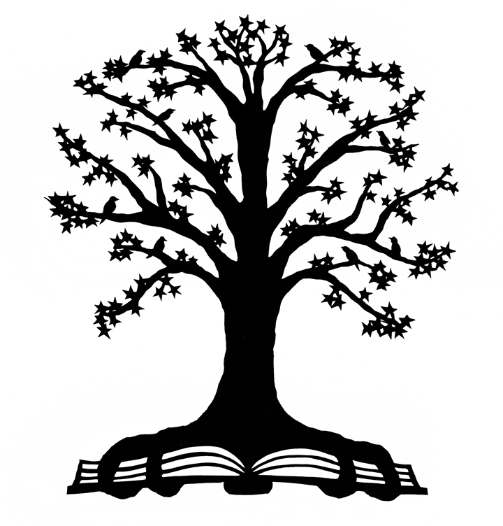 The Reading Tree – Cut Paper Art