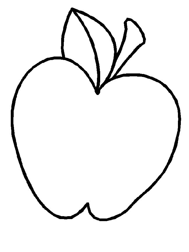 pictures of fruits to color