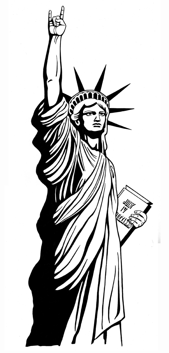 Statue Of Liberty Drawing