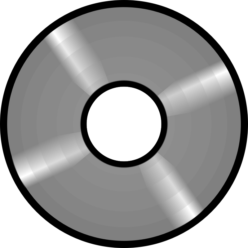 Clipart - Optical Disc Schema
