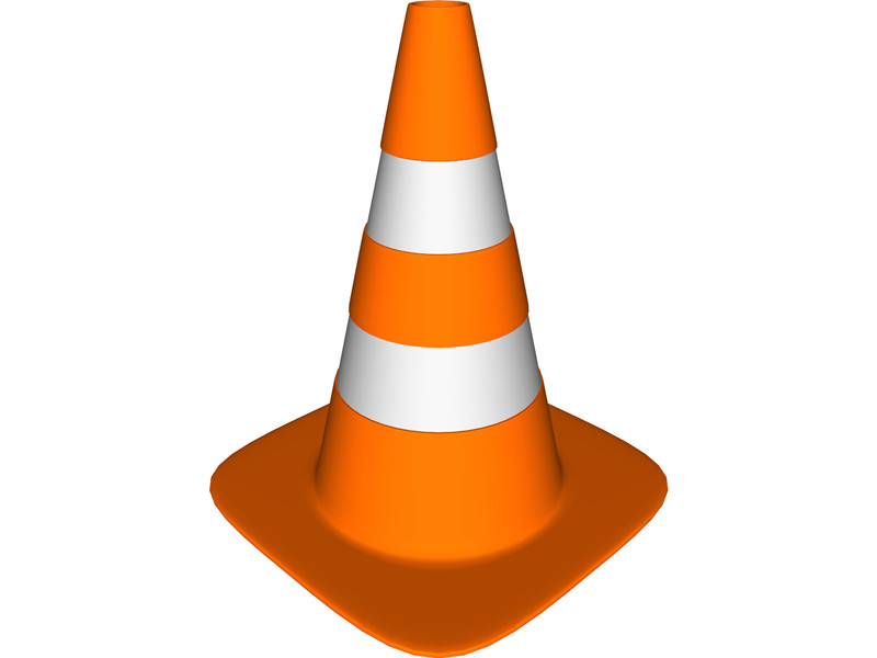 Traffic Cone 3D Model Download | 3D CAD Browser