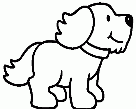 Line Drawings Of Dogs - Cliparts.co