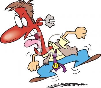 0511 0811 0415 3734 Cartoon Of A Red Faced Angry Man Clipart ...