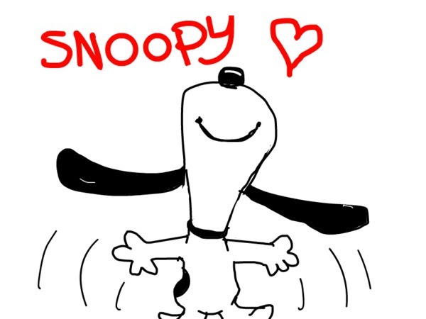 free animated snoopy clip art - photo #18