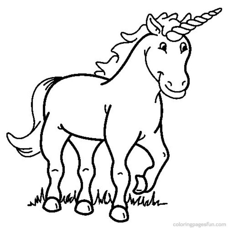 Unicorn Coloring Pages Free Printable Coloring Pages 2014 ...