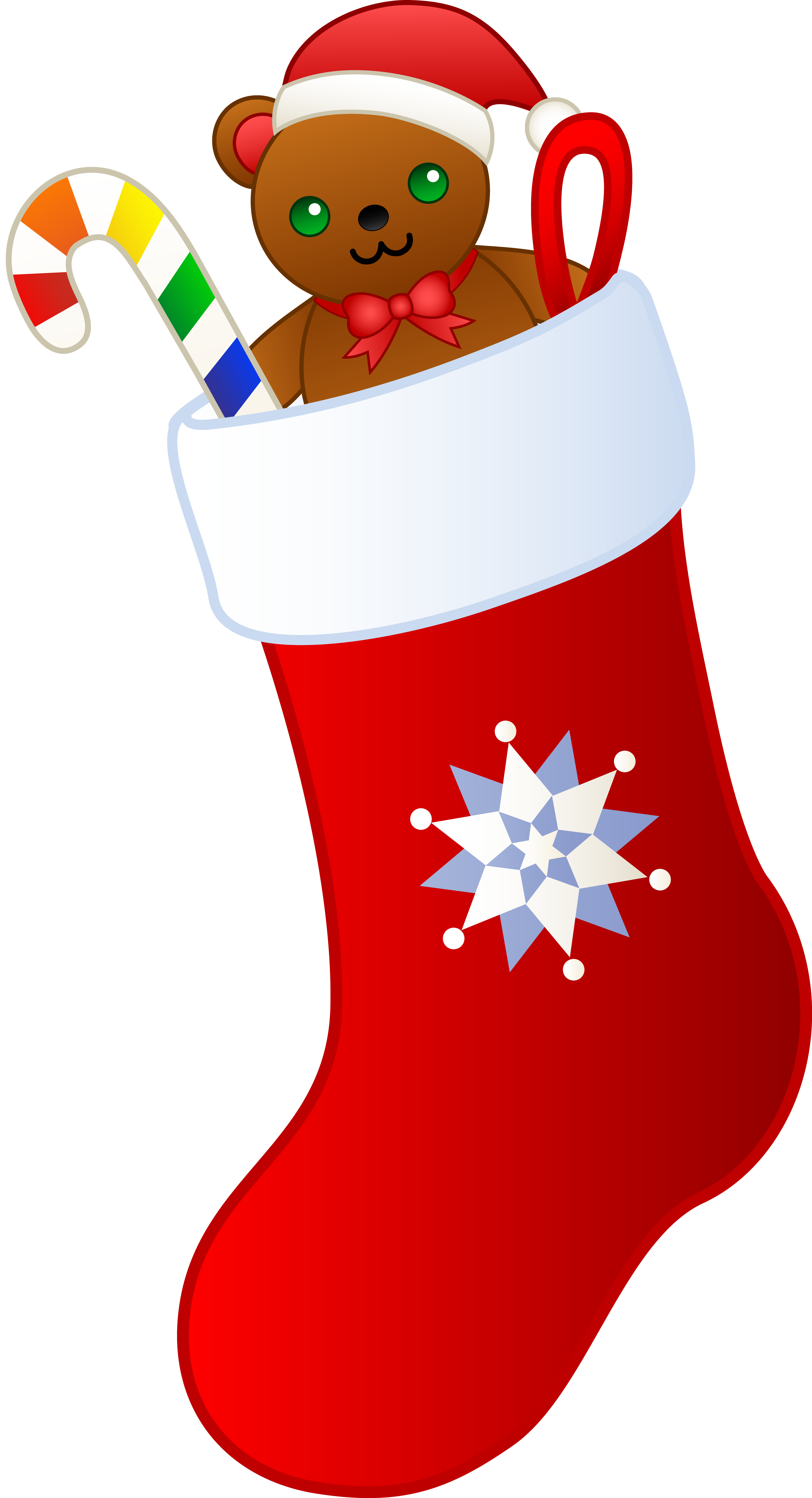 Cartoon Christmas Stocking - Cliparts.co